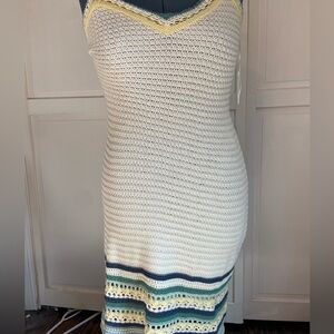 S flattering knit dress